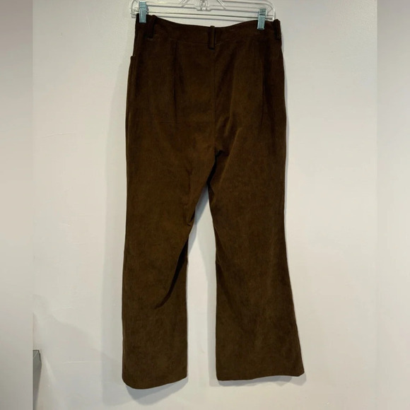 Brown corduroy Cider embroidered pants - Picture 4 of 4
